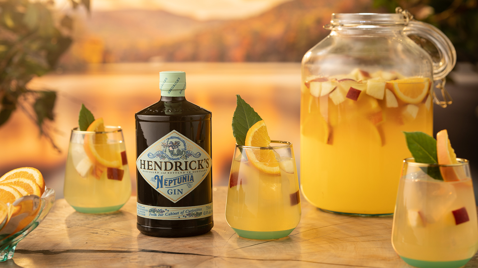 Hendrick’s Neptunia Gin - Bayside Sangria