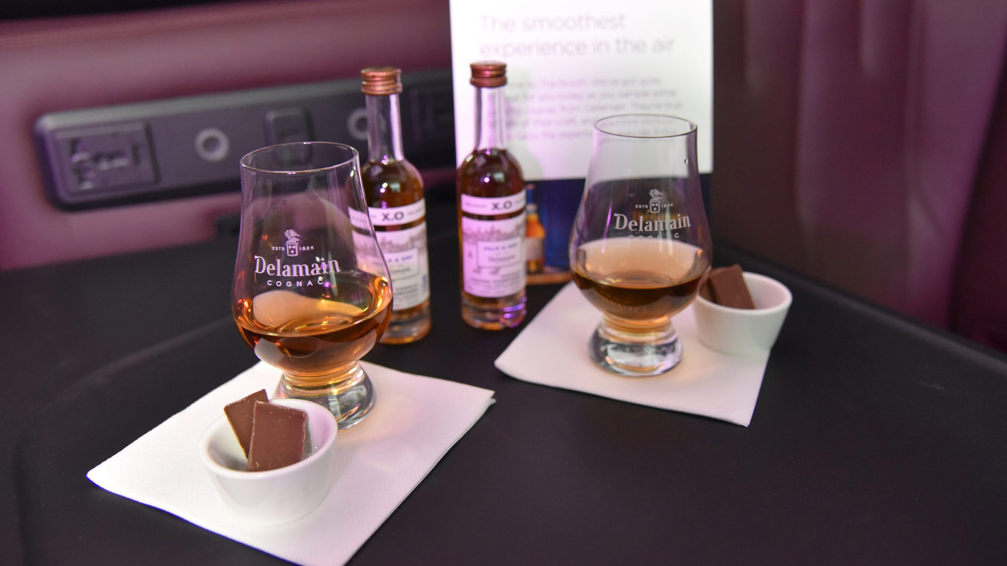 Delamain And Virgin Atlantic Are Offering Inflight Cognac Tastings